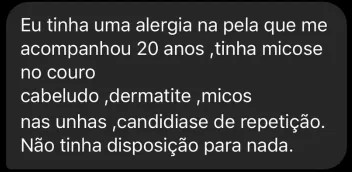 Depoimento de aluna