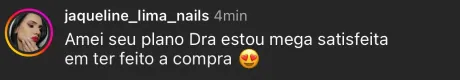 Depoimento de aluna