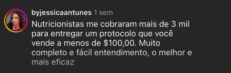 Depoimento de aluna